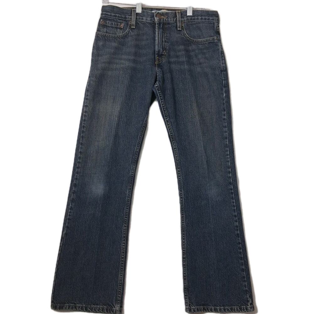 Levis 527 Jeans Mens 30Wx30L Low Rise Boot Fit